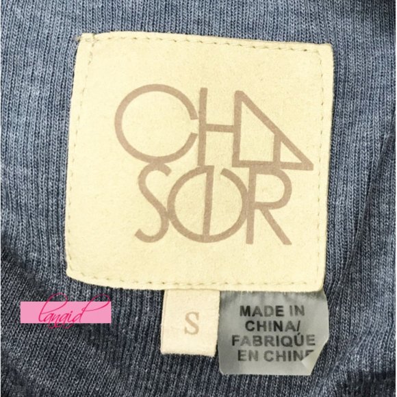 Chaser Ribbed Strappy Long Sleeve Top Ombre Open Back Backless Cut-Outs Dip-Dye - Picture 5 of 7